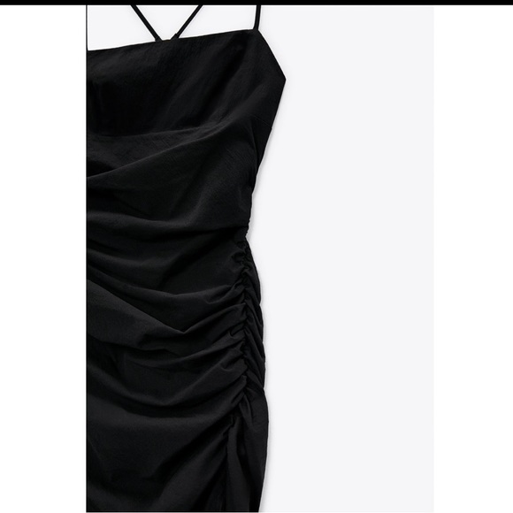 Zara draped midi dress - Picture 4 of 5